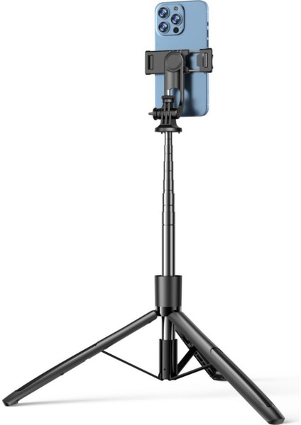 Bluetooth Uzaktan Kumanda Cep Telefonu Tutucu Tripod Uzatılabilir Selfi Çubuğu SF13