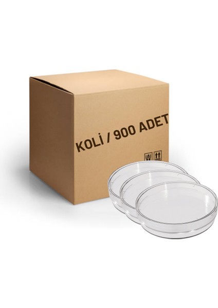 Petri Kutusu 60MM Steril - 900 Adet (1 Koli)
