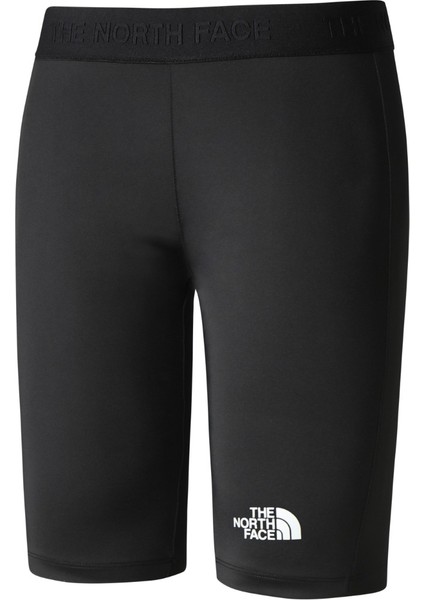 Mountain Athletics High Waist Kadın Siyah Şort
