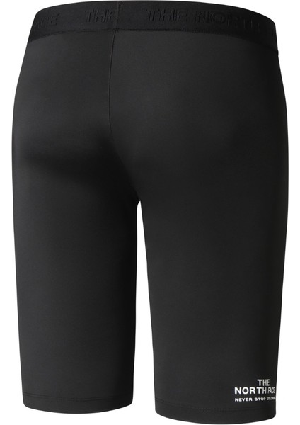 Mountain Athletics High Waist Kadın Siyah Şort