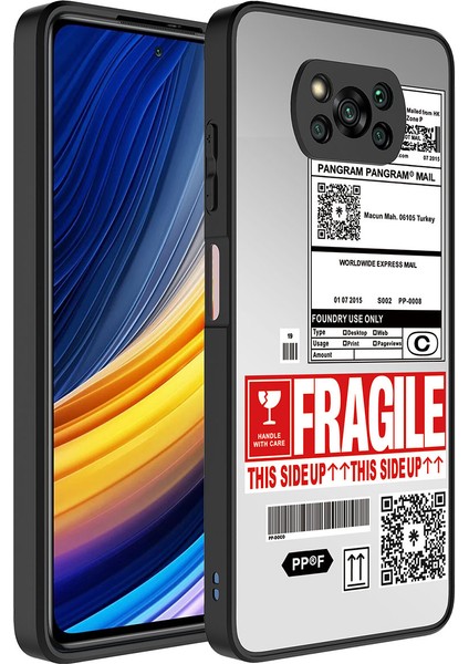 Xiaomi Poco X3 / X3 Pro Kılıf Aynalı Desenli Kamera Korumalı Parlak Mirror Kapak Fragile