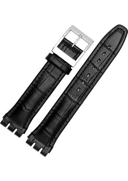 Online Kordon Swatch 19MM YCS-17MM Ygs Uyumlu Hakiki Deri Saat Kordonu Kayışı