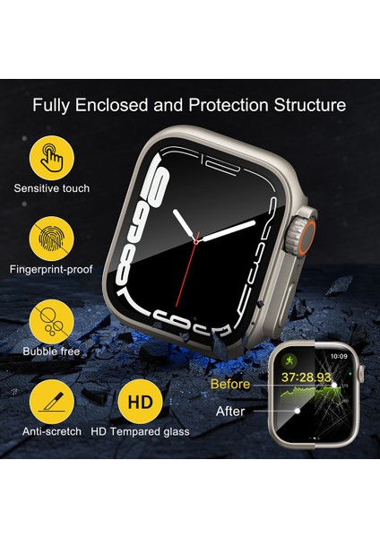 Apple Watch Seri 7/8/9 (41MM) Akıllı Saatinizi Ultra Görünümlü Dönüştürücü Çevirici fırsatları