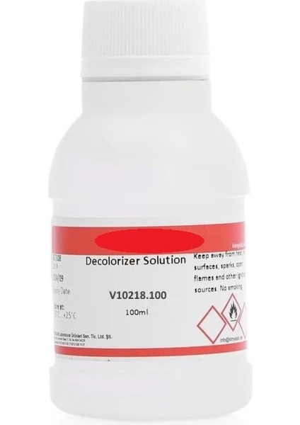 Decolorizer Reaktifi 100 ml Şişe