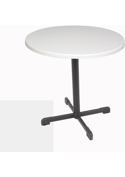 Halley Werzalit Yuvarlak Esb Mutfak Masası Q 70CM - Beyaz