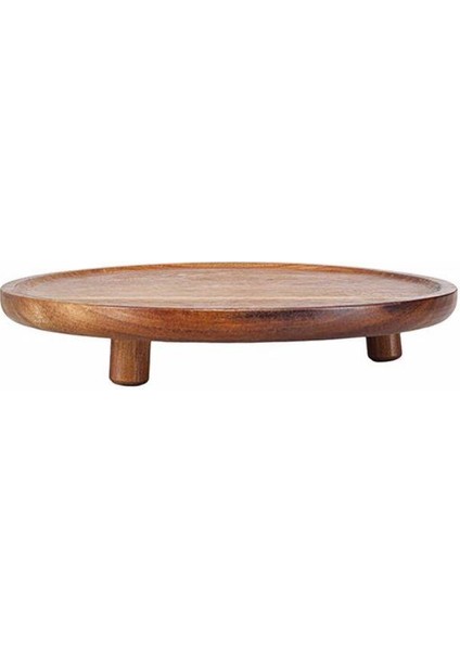 Akazie Ayaklı Sunum Tabağı 24 cm 04STY008082