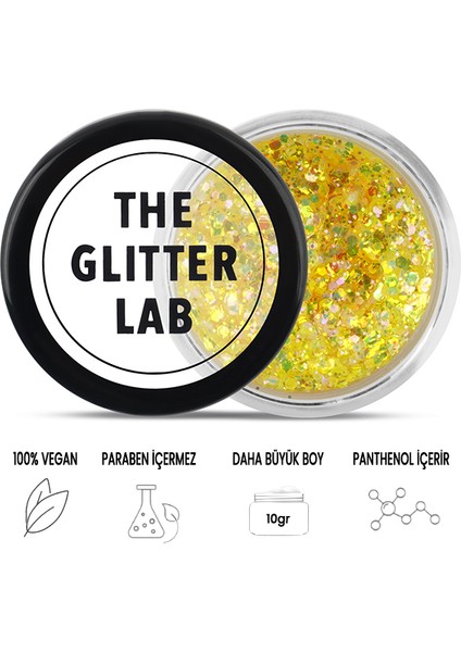 Jel Formlu Parlak Glitter - Balmy 10 gr