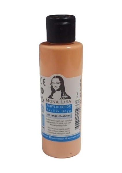 Mona Lisa Akrilik Boya 70 ml Ten Rengi - 2 Adet