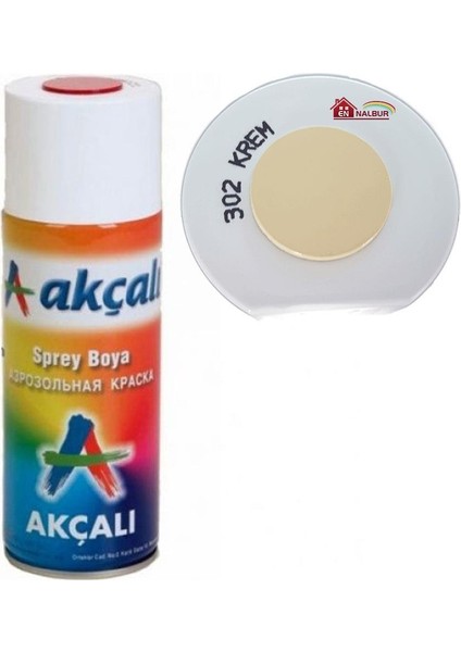 Senson Akçalı Sprey Boya 400 ml 302 Krem