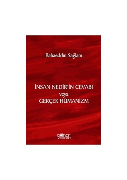 Insan Nedir’in Cevabı Veya Gerçek Hümanizm - Bahaeddin Sağlam