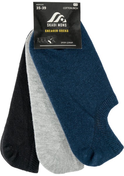 Sneaker 3 Pack Unisex Çorap fiyatları