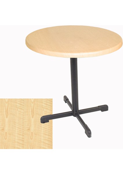 Halley Werzalit Yuvarlak Esb Mutfak Masası Q 90CM - Akçaağaç