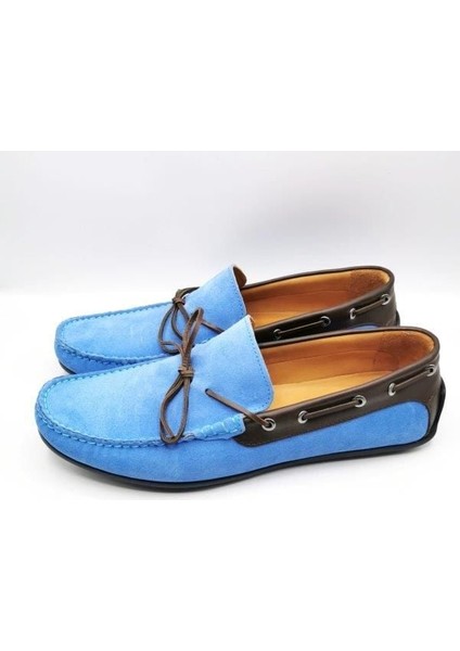 King Shoes 209 Mavi Büyük Numara Erkek Ayakkabı modelleri