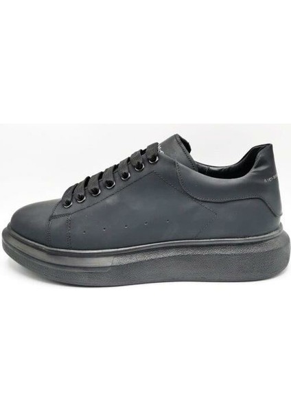 425 Mat Siyah Sneaker Erkek