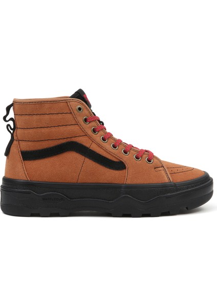 Kahve Kadın Yüksek Taban Süet Kanvas Lifestyle Ayakkabı VN0A5KY5Y491 Ua Sentry Sk8-Hi Wc