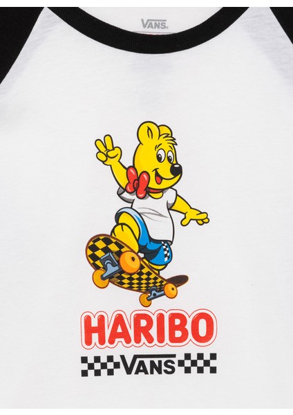 Siyah - Beyaz Erkek T-Shirt VN00086RYB21 Harıbo Raglan fiyatları