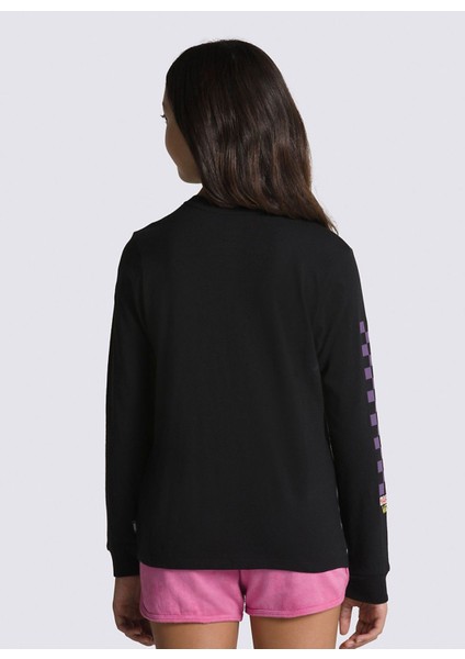 Siyah Erkek Çocuk T-Shirt VN000779BLK1 Harıbo Ls Bff fırsatları