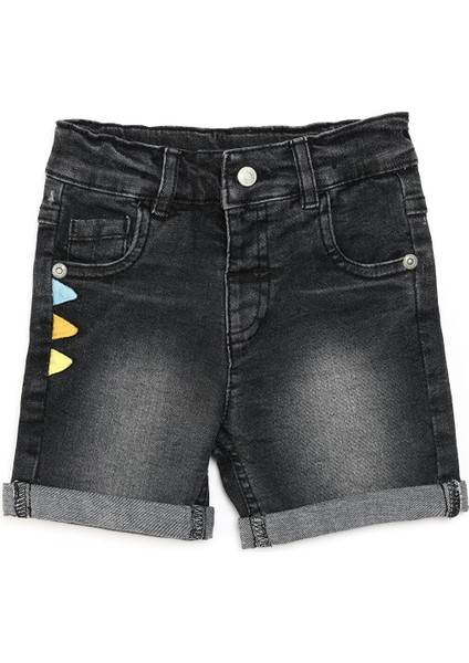 Denim Şort Erkek Bebek