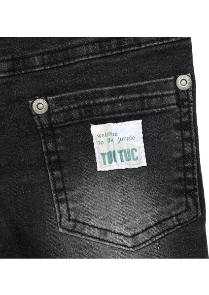 Denim Şort Erkek Bebek