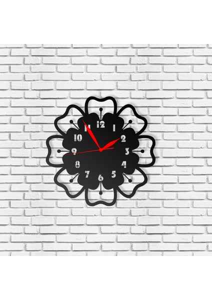 Duvar Saati Düz Sade Geometrik Tasarımlı Ev ve Ofis Dekoratif Metal Duvar Saati fiyatları