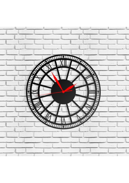 Duvar Saati Düz Sade Ergonomik Tasarımlı Ev ve Ofis Dekoratif Metal Duvar Saati fiyatları