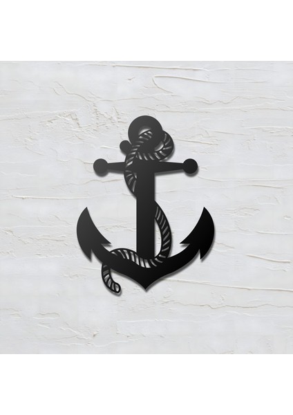 Iskele Demiri Tasarımlı Metal Duvar Tablosu Dekoratif Ev ve Ofis Için Özel modelleri