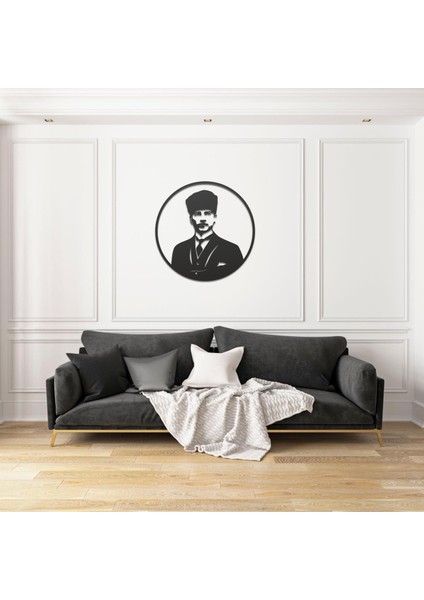 Metal Duvar Tablosu Atatürk Portre Ev ve Ofis Için Özel Tasarım fiyatları