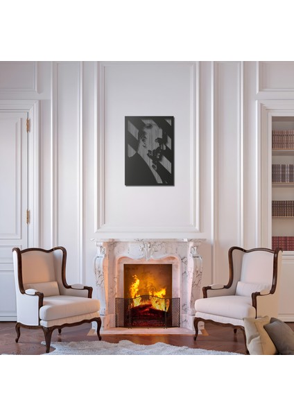 Metal Duvar Tablosu Atatürk Portre Ev ve Ofis Için Özel Tasarım