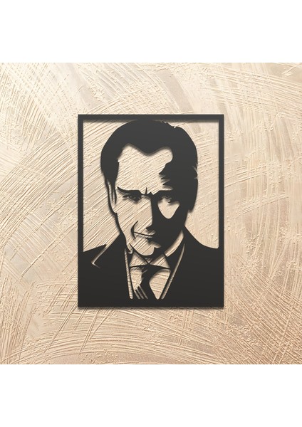 Metal Duvar Tablosu Atatürk Portre Ev ve Ofis Için Özel Tasarım modelleri