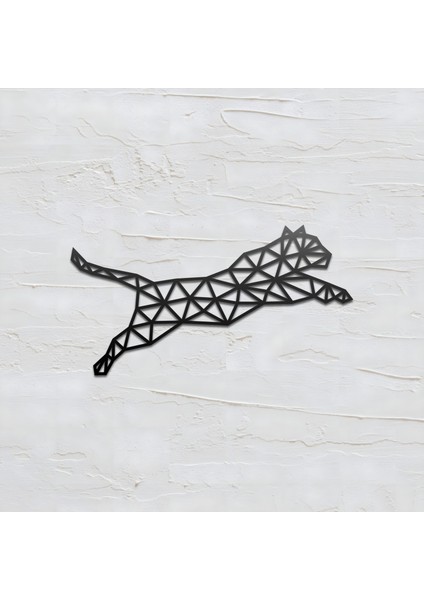 Metal Leopar Tasarımlı Ev ve Ofis Için Duvar Tablosu modelleri