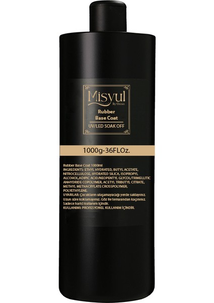 Rubber Base Coat Prorez Tırnak Kalıcı Oje Rubber Base Coat 1000GR