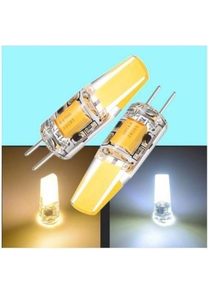 Ct-4255 2 Watt G4 12 Volt Led Kapsül Ampul Günışığı 10 Adet Ct4255