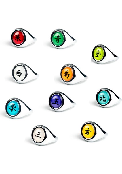 Anime Ninja Xiao Itachi Uchiha Yüzük Cosplay Sahne Ayarlanabilir Erkek ve Dişi Parti Aksesuarları C (Yurt Dışından) fiyatları