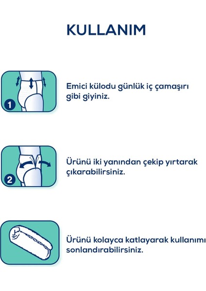 Emici Külot Large ( Büyük Boy ) 30 Adet