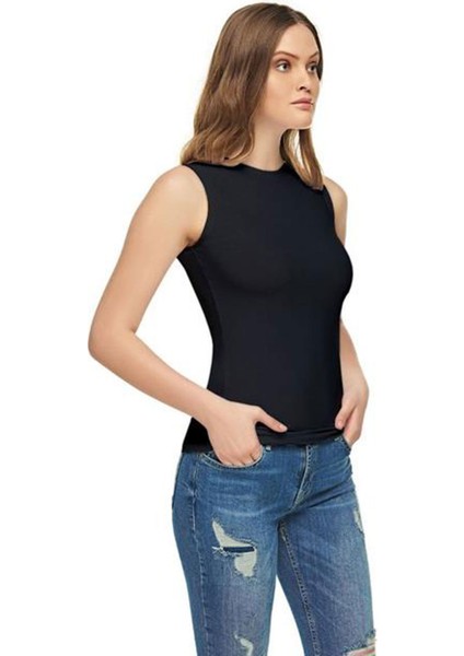 Kadın Modal Sıfır Kol Atlet