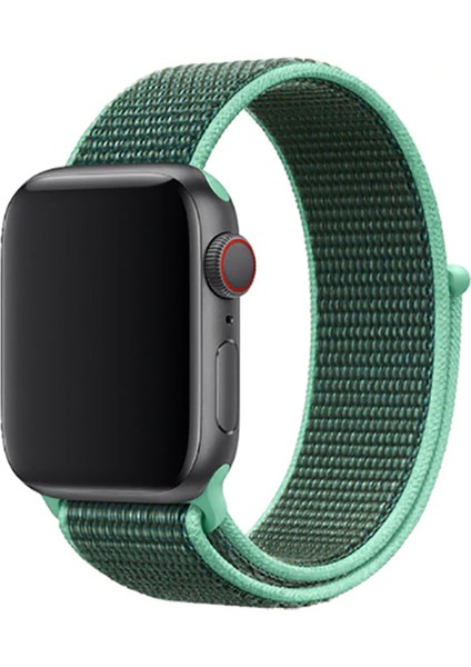 Apple Watch 2/3/4/5/6/7/8/se/ultra/nike 42MM 44MM 45MM 49MM Hasır Kordon Kaliteli Tasarım (Krd-03)