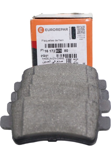Insignia A Arka Fren Balatası Eurorepar Marka 1617287180