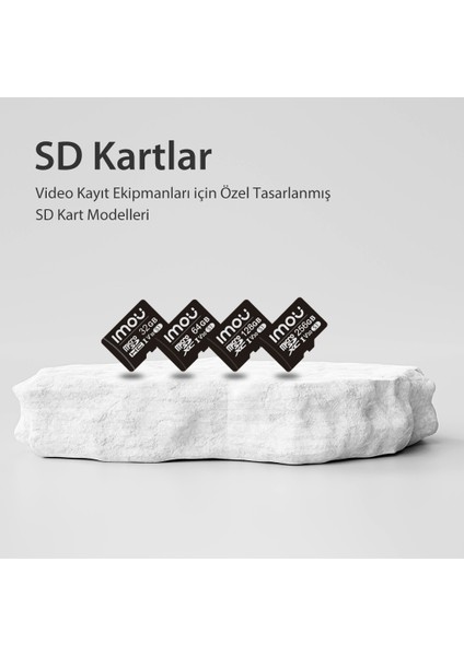 64 GB Micro SDXC Hafıza Kartı / Class 10,U3,V30 - Video Kayıt Ekipmanlarıyla Uyumlu (ST2-64-S1)