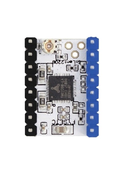 Roba MKS Trinamic TMC2208 V1.2 Step Motor Sürücü Soğutuculu MakerBase 1/256 Step 1.4A CNC 3D Yazıcı Robot Reprap MKS GEN Ramps Prusa Mendel Ultimaker