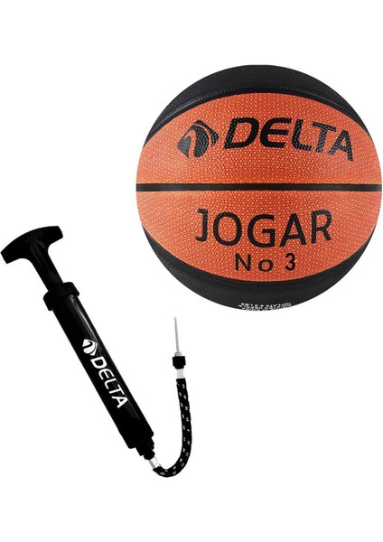 Jogar 3 Numara Dura-Strong Basketbol Topu + Top Pompası