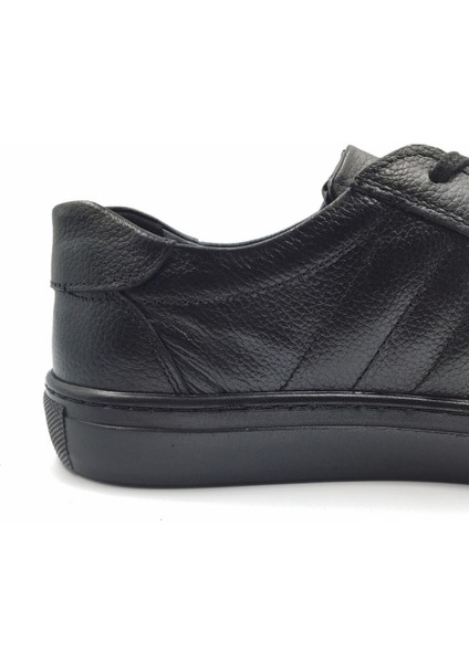Anthros Siyah Hakiki Deri Sneakers Spor Ayakkabı indirimleri