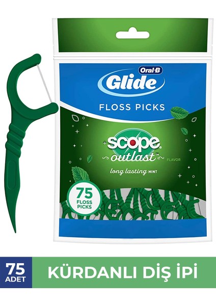 Nane Aromalı Kürdanlı Diş Ipi 75 Adet