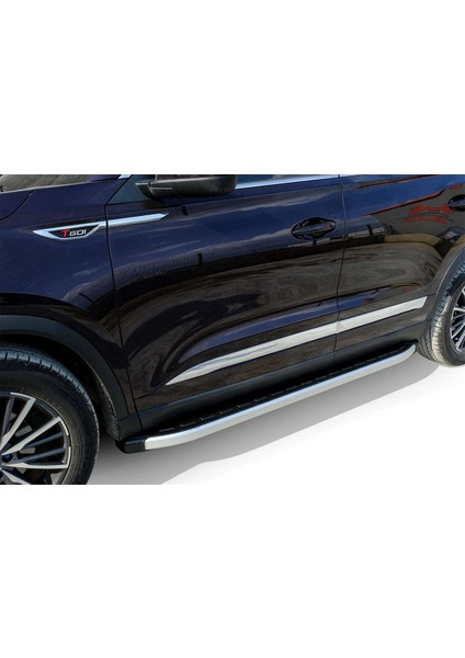 Omsa Chery Tiggo 8 Pro Proside Yan Basamak Alüminyum 2023 ve Sonrası fiyatları