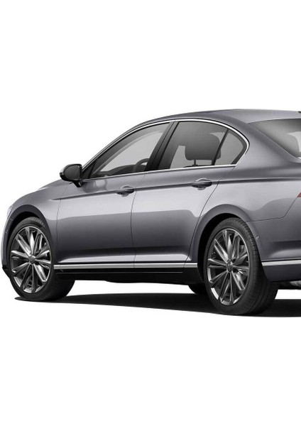 Omsa Vw Passat B8.5 Krom Yan Kapı Alt Çıtası 8 Parça 2019 ve Sonrası