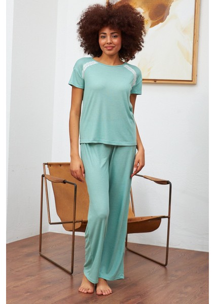 Green Dream L40193 Pijama Takımı