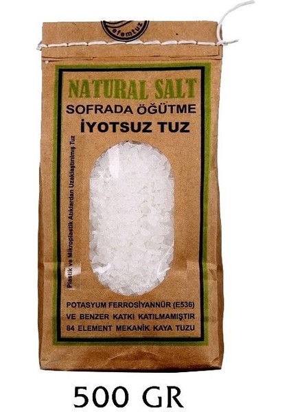 Iyotsuz Kaya Tuzu 3 ADET fiyatları