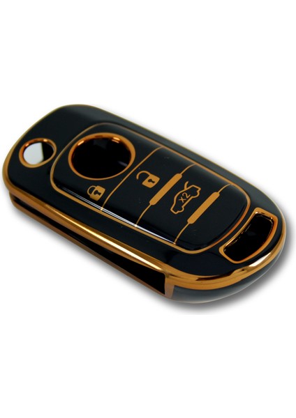 Fiat Egea Tpu Malzeme Siyah Silikon Anahtar Kılıfı