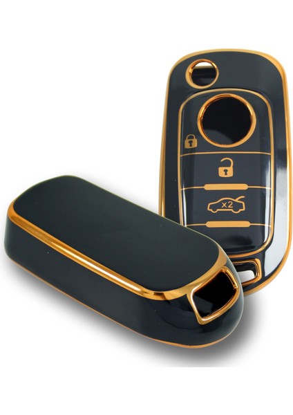 Fiat Egea Tpu Malzeme Siyah Silikon Anahtar Kılıfı fırsatları