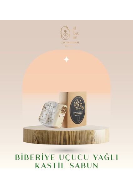 Biberiye Uçucu Yağlı Kastil Doğal Sabun
