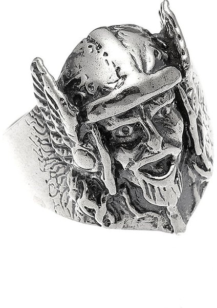 925 Ayar Gümüş Viking Motifli Yüzük fiyatları